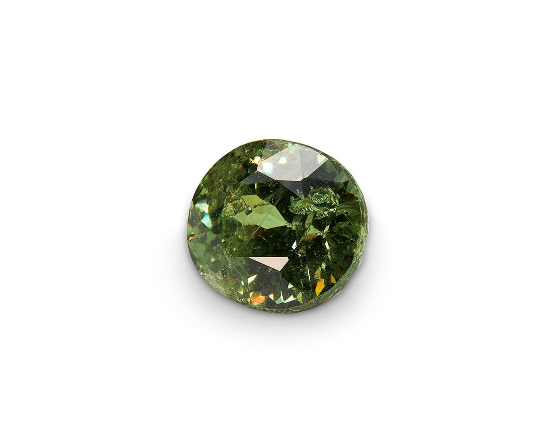 0.97ct Demantoid Garnet Oval Cut Namibia Origin