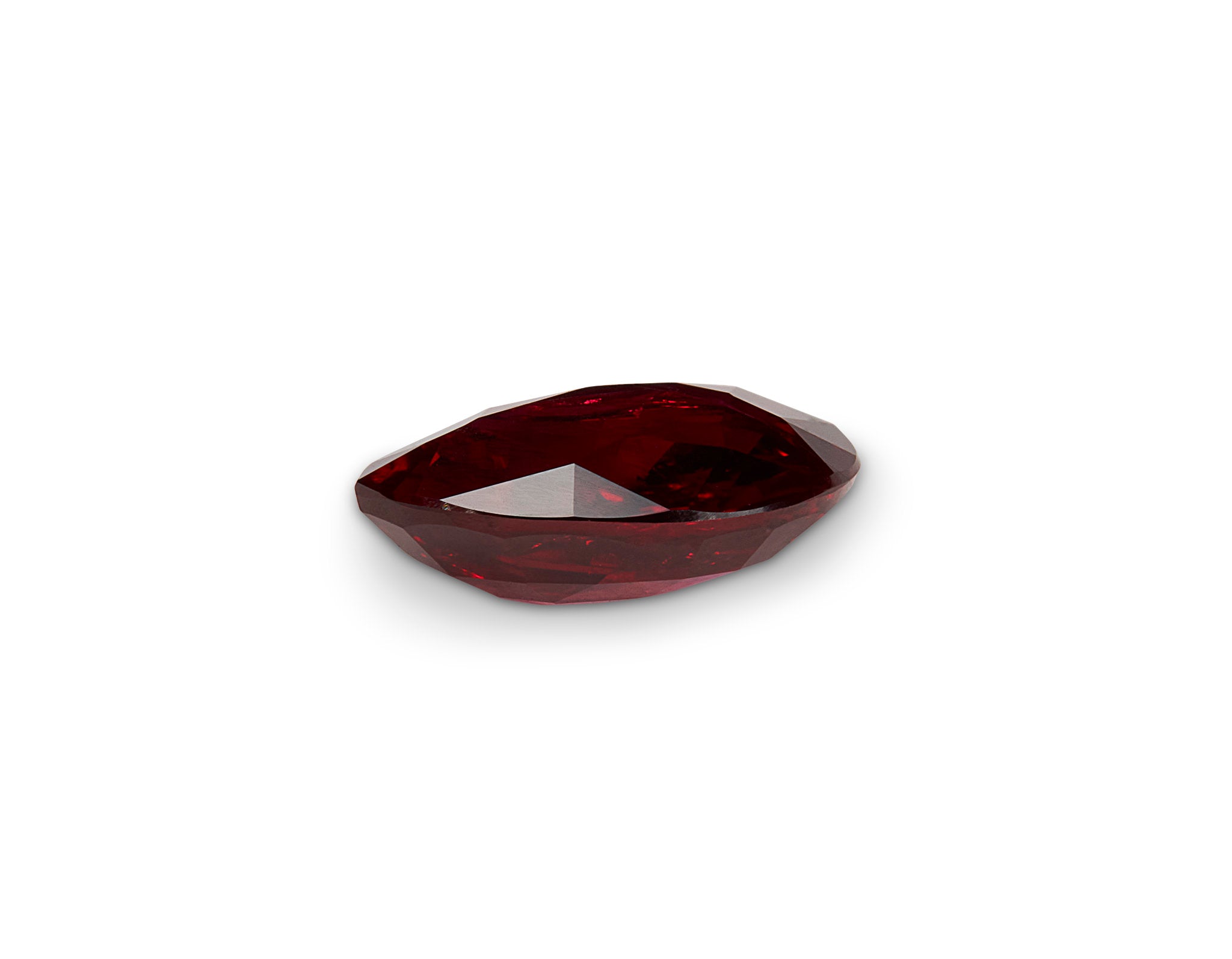 1.00ct Pigeon Blood Ruby Pear Cut