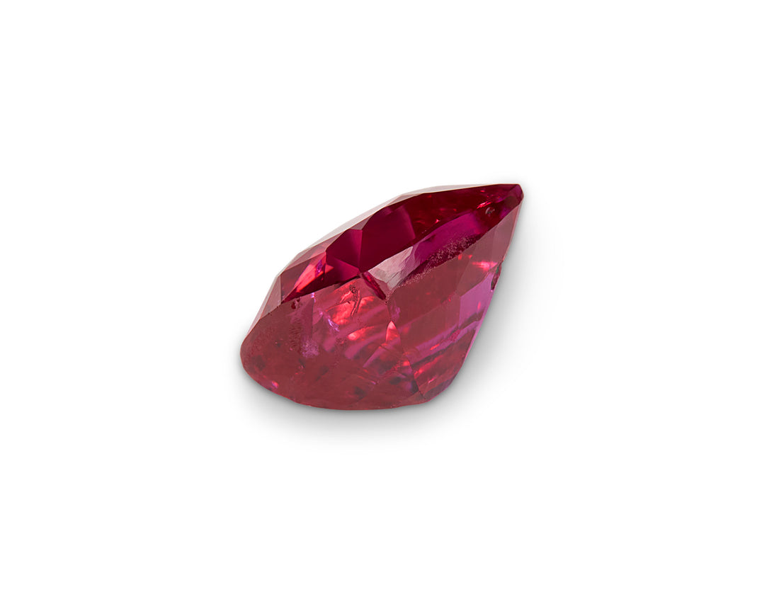 1.00ct Ruby Cushion Cut Unheated  