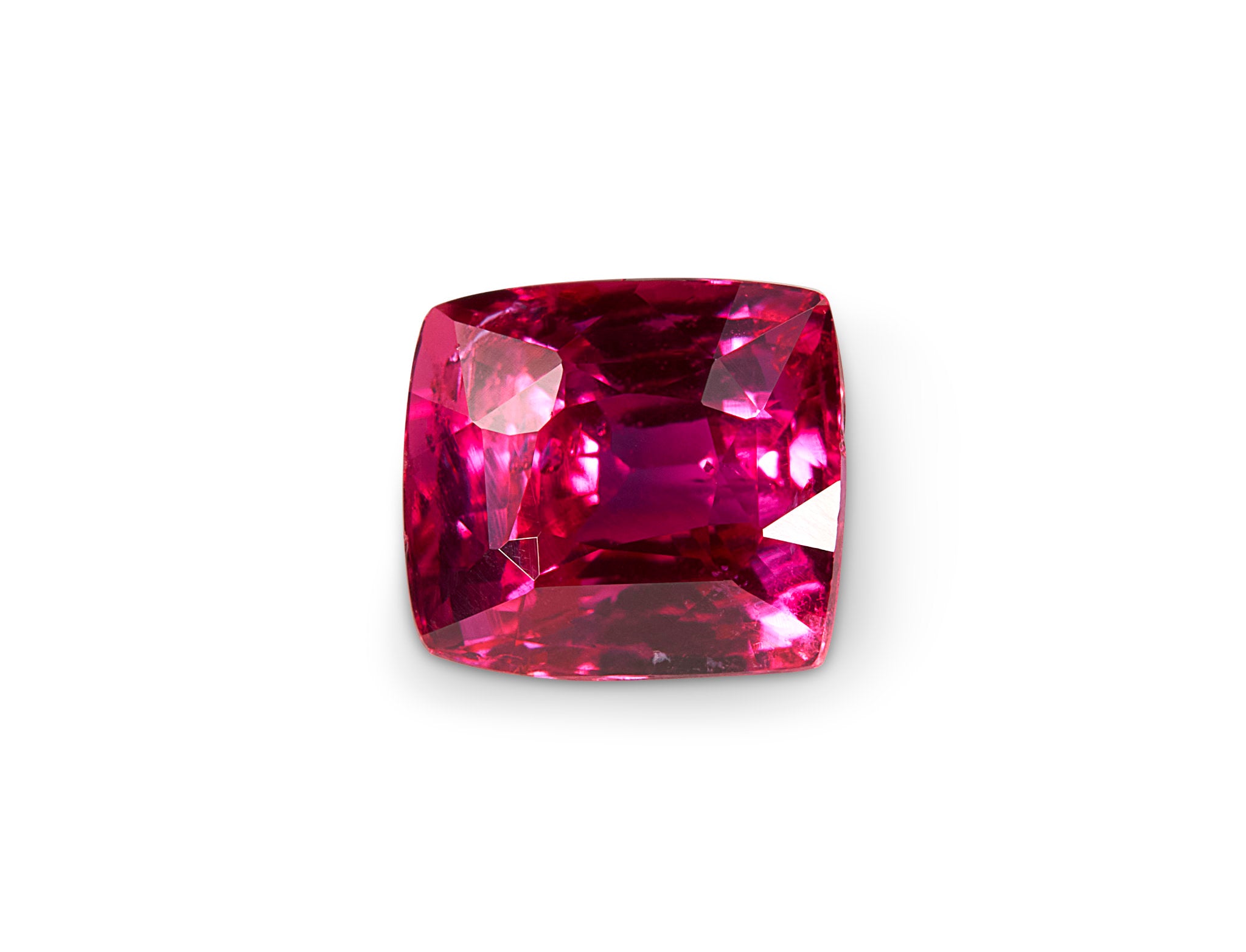 1.00ct Ruby Cushion Cut Unheated  