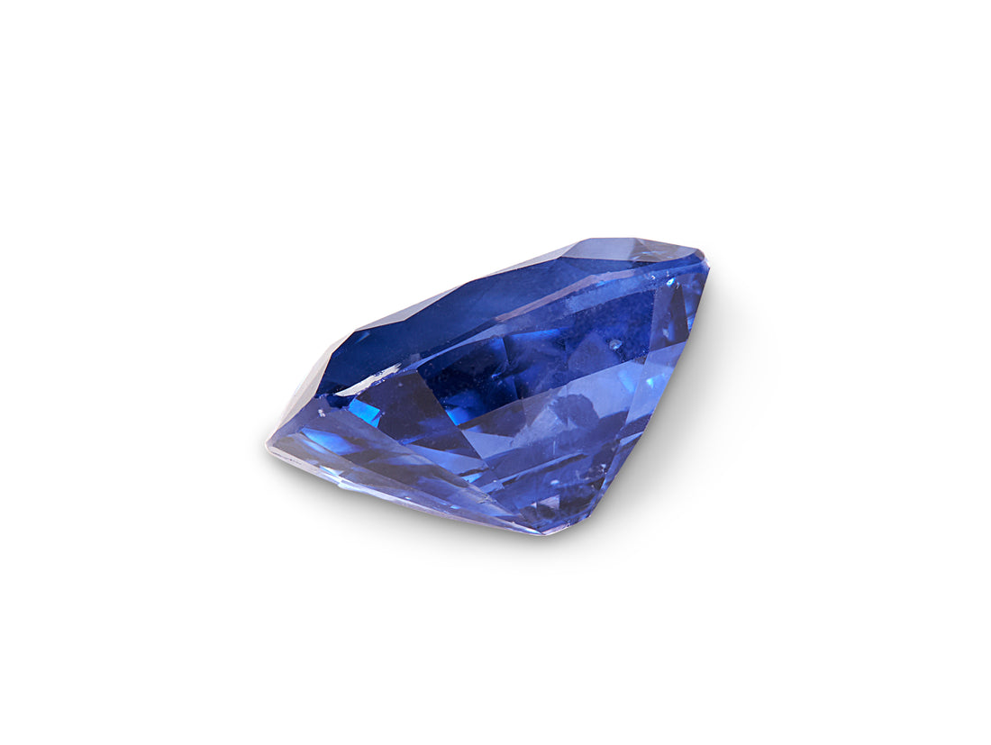 1.00ct Cornflower Blue Sapphire Cushion Cut Sri Lanka