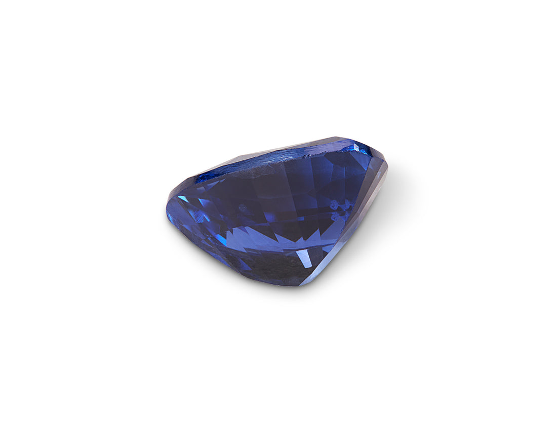 1.03ct Royal Blue Sapphire Trillion Cut Madagascar Origin