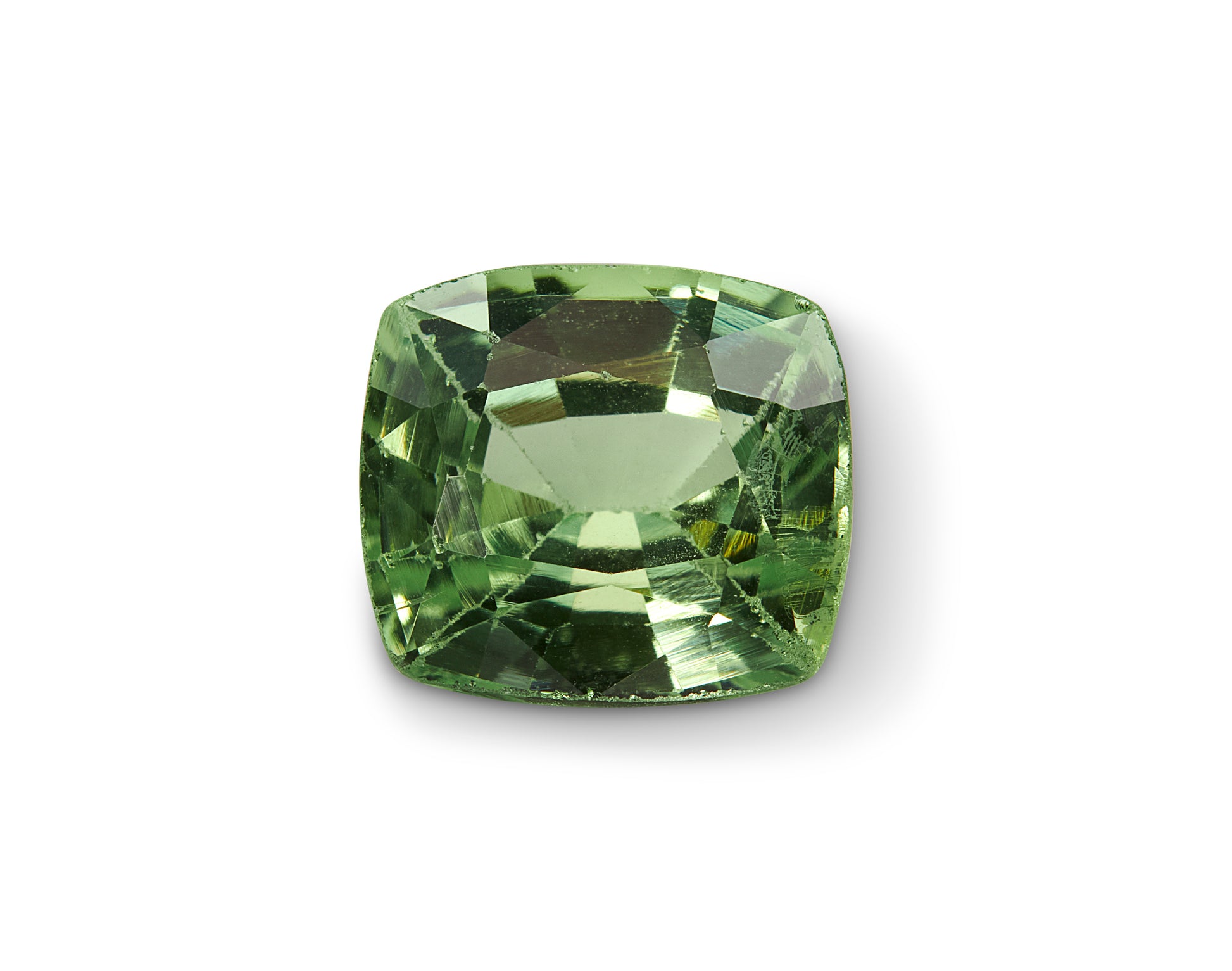 1.03ct Merelani Mint Garnet Tsavorite Cushion Cut