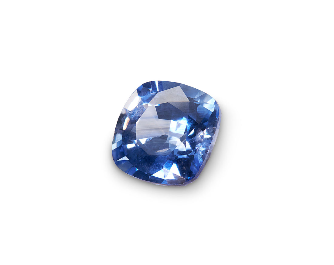 1.04ct Blue Sapphire Cushion Cut Sri Lanka Origin