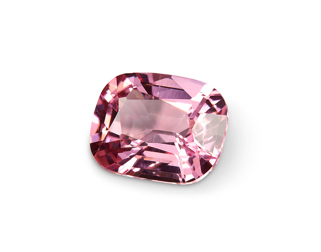 1.05ct Pink Padparadscha Spinel Cushion Cut