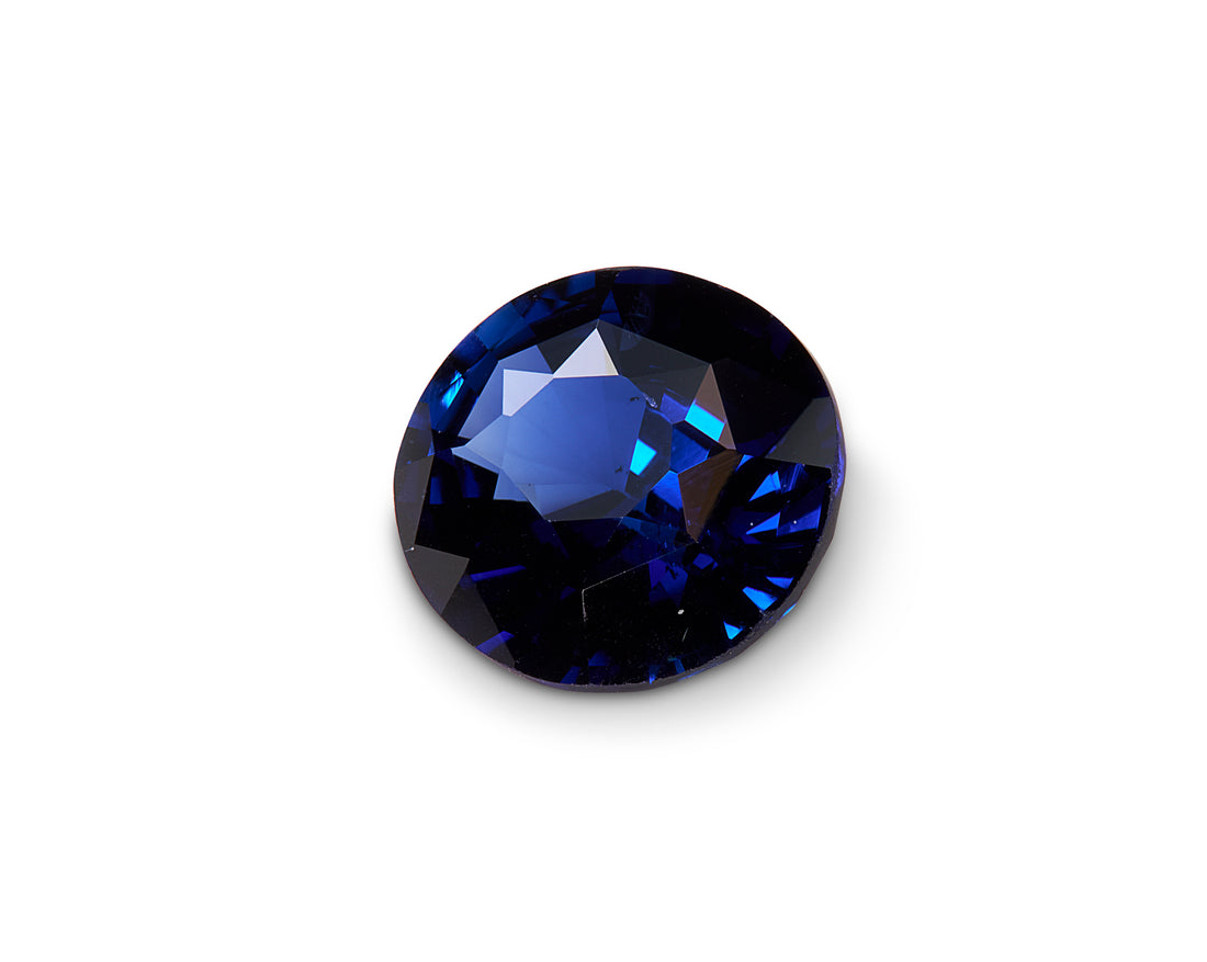 1.09ct Royal Blue Sapphire Oval Cut