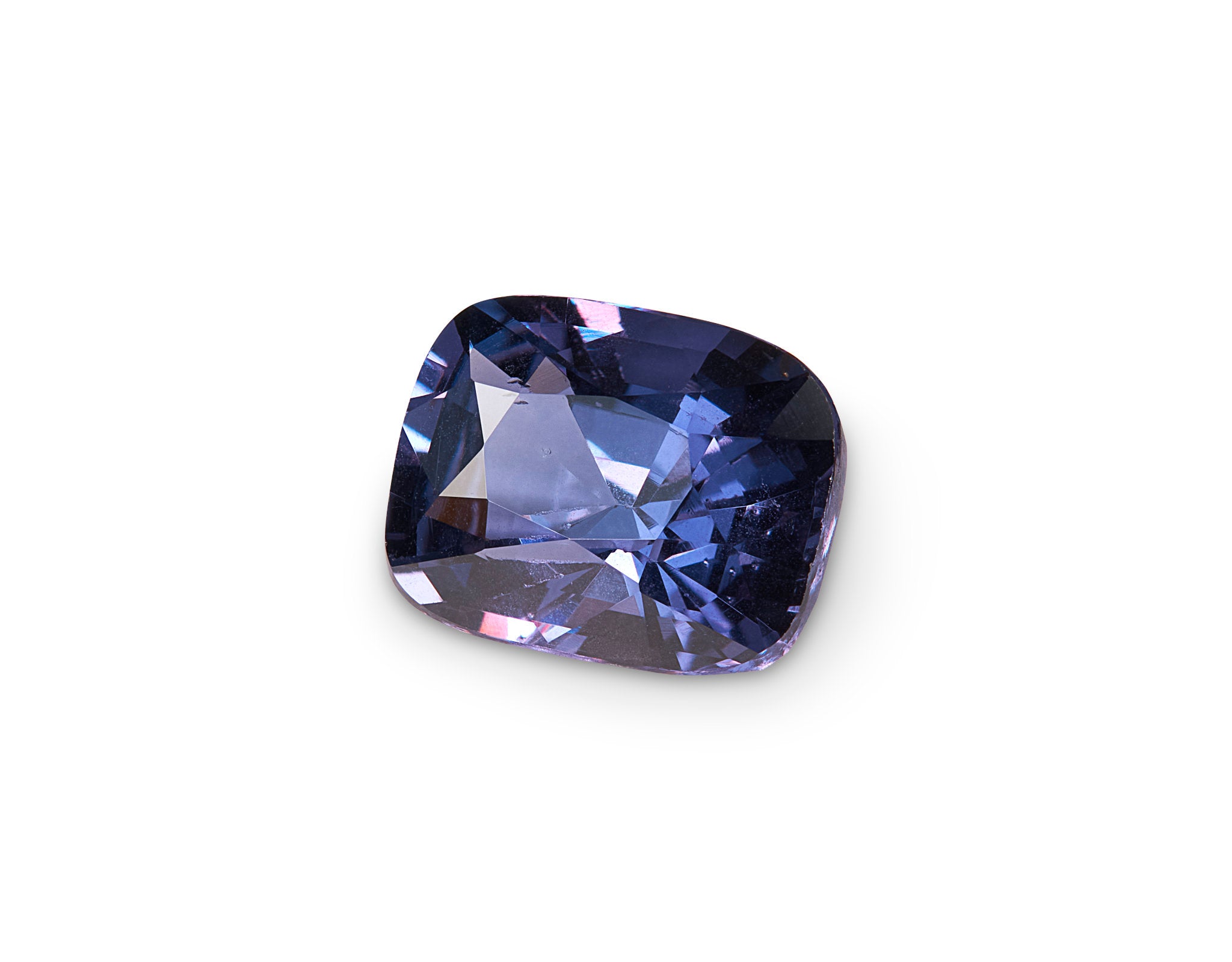 1.09ct Purple Spinel Cushion Cut Sri Lanka