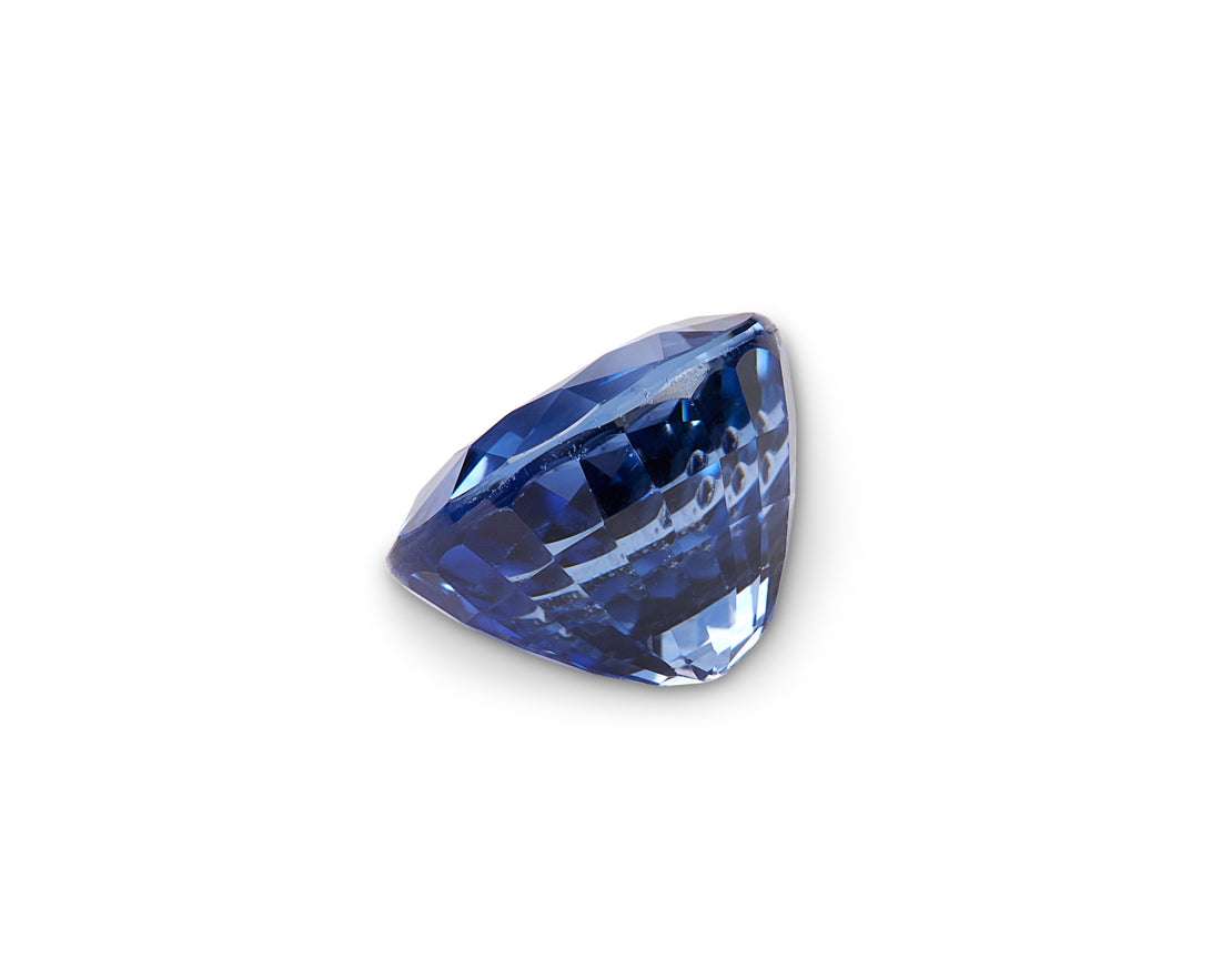 1.13ct Cornflower Blue Sapphire Oval Cut Sri Lanka