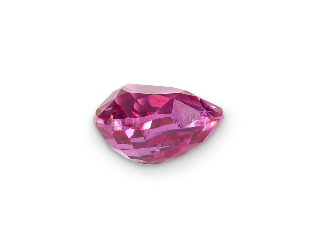 Unheated 1.16ct Ruby Heart Shape Mozambique Origin 