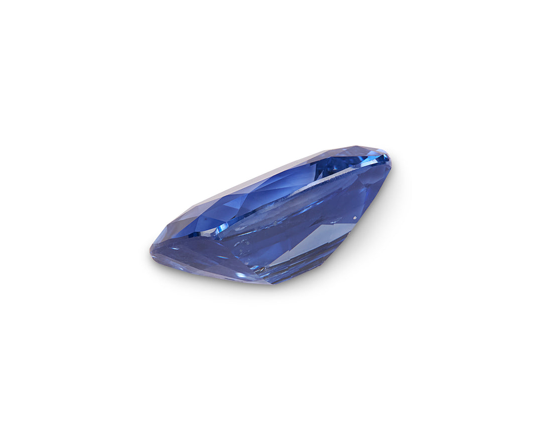 1.19ct Cornflower Blue Sapphire Cushion Cut Sri Lanka Origin