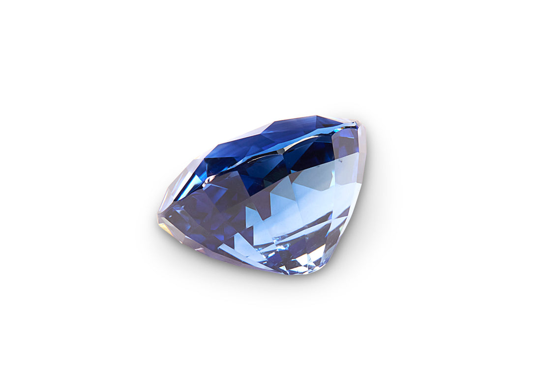 1.24ct Vivid Blue Sapphire Oval Cut