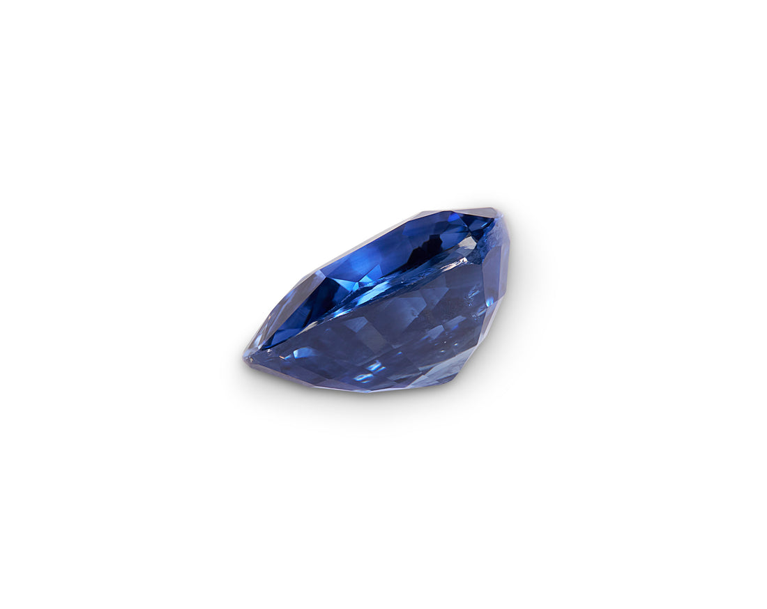 1.26ct Cornflower Blue Sapphire Pear Shape Sri Lanka Origin