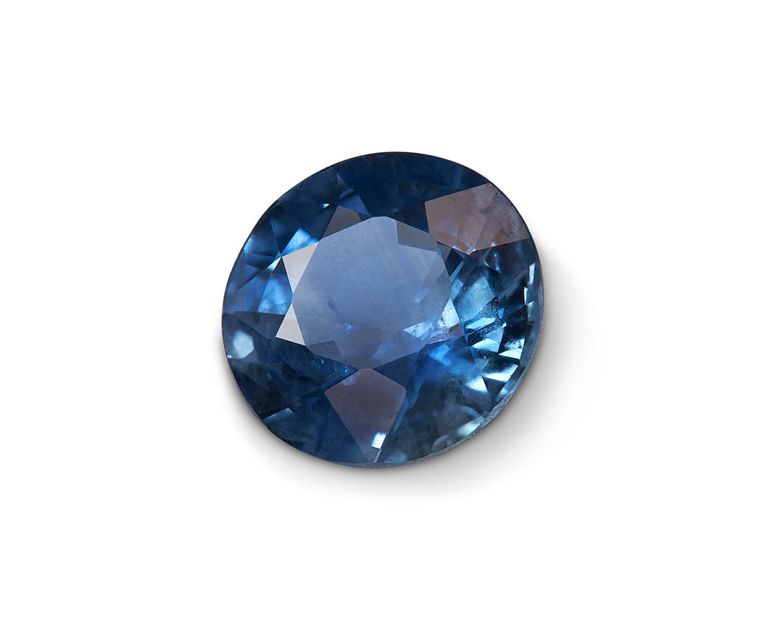 1.26ct Blue Sapphire Round Cut 