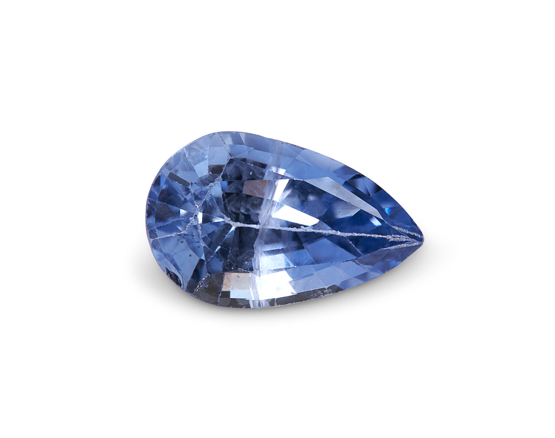 1.28ct Blue Sapphire Pear Shape Sri Lanka Origin