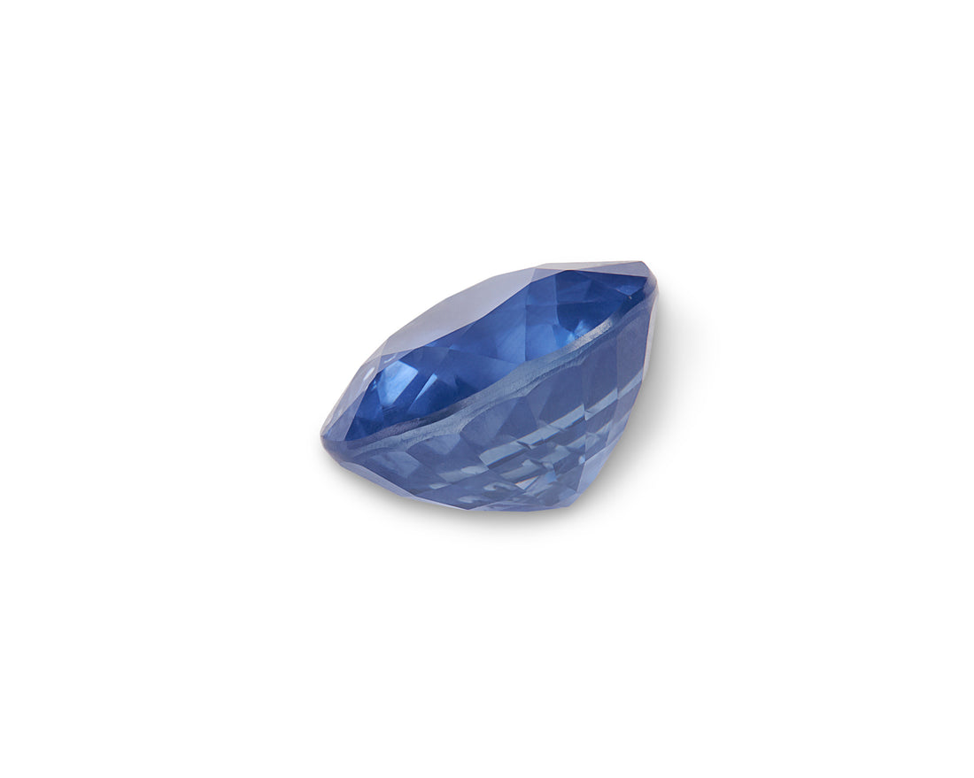 1.42ct Blue Sapphire Round Brilliant Cut