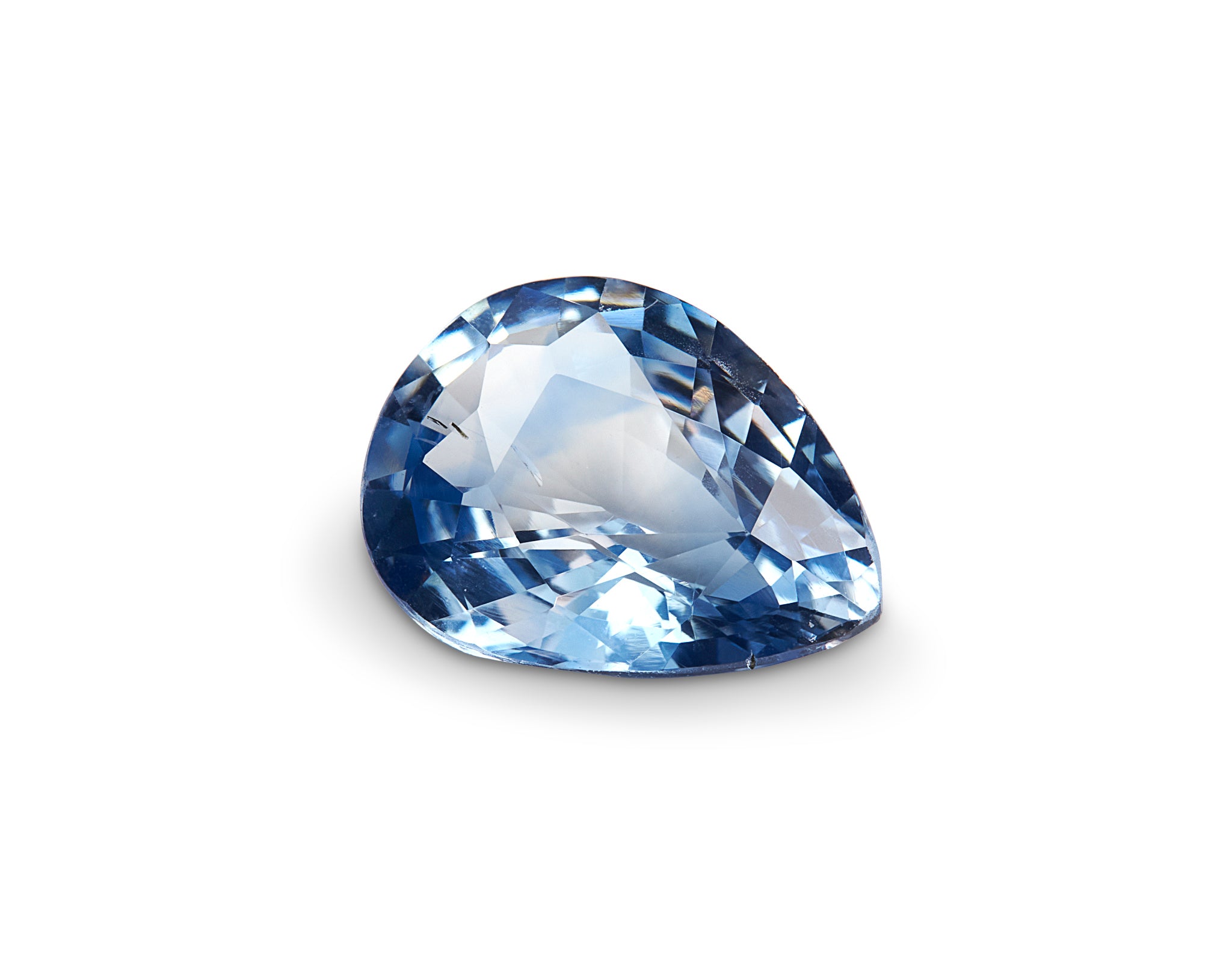 1.42ct Magal Gal Blue Pear Shape Sri Lanka Origin