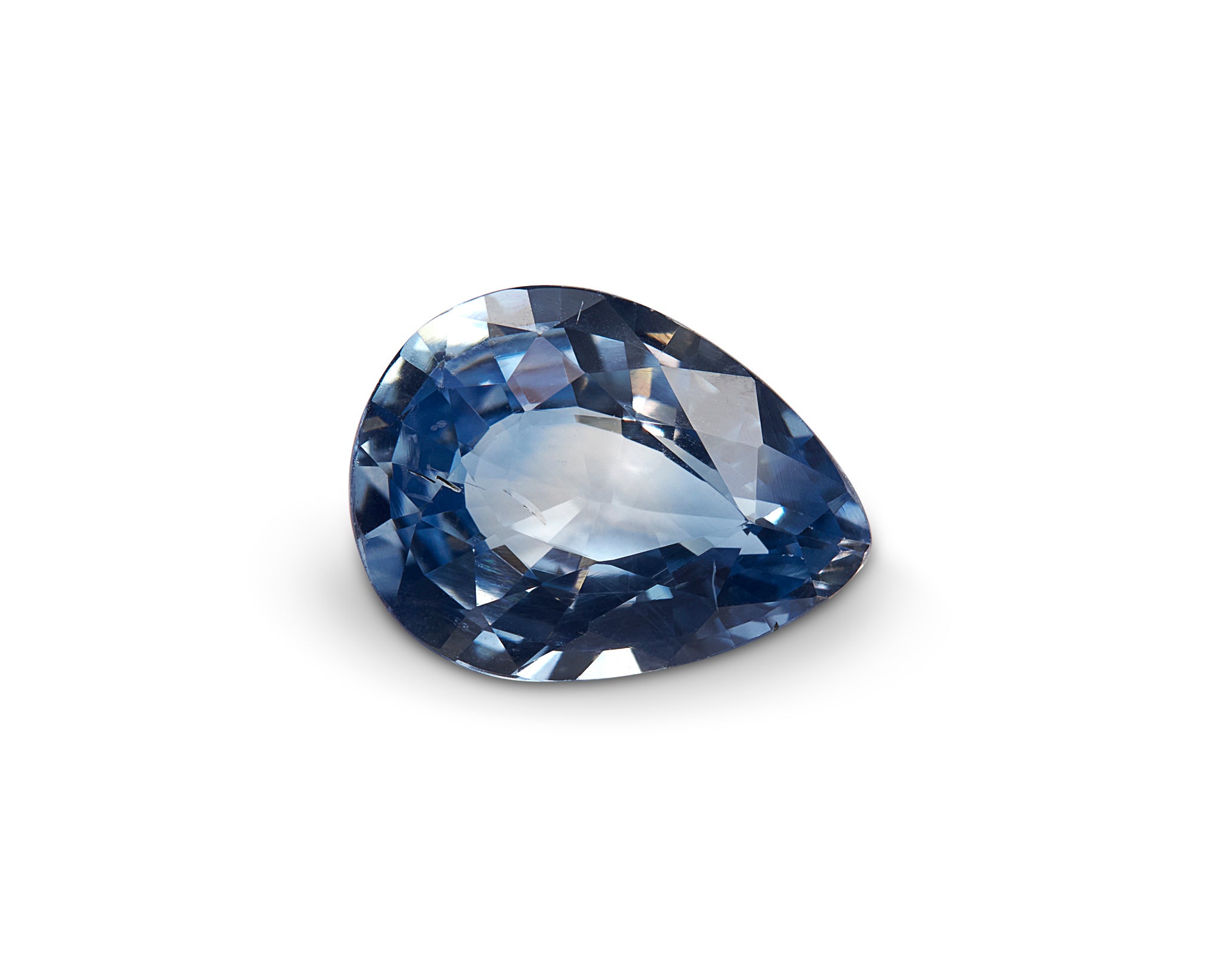 1.42ct Magal Gal Blue Pear Shape Sri Lanka Origin