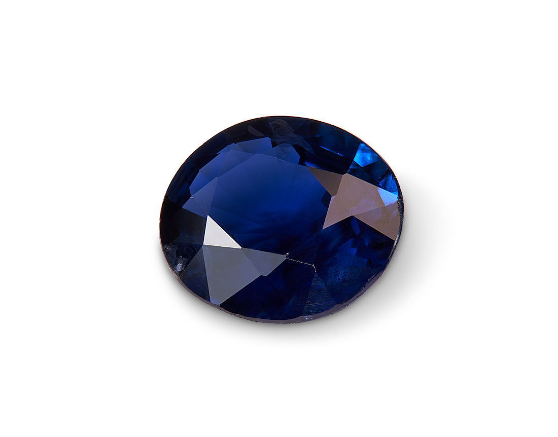 1.44ct Royal Blue Sapphire Oval Cut