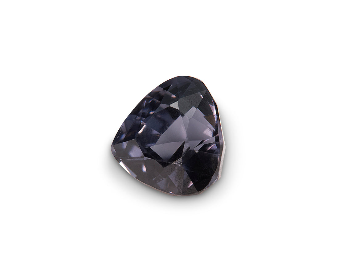 1.48ct Greyish Purple Spinel Pear Cut