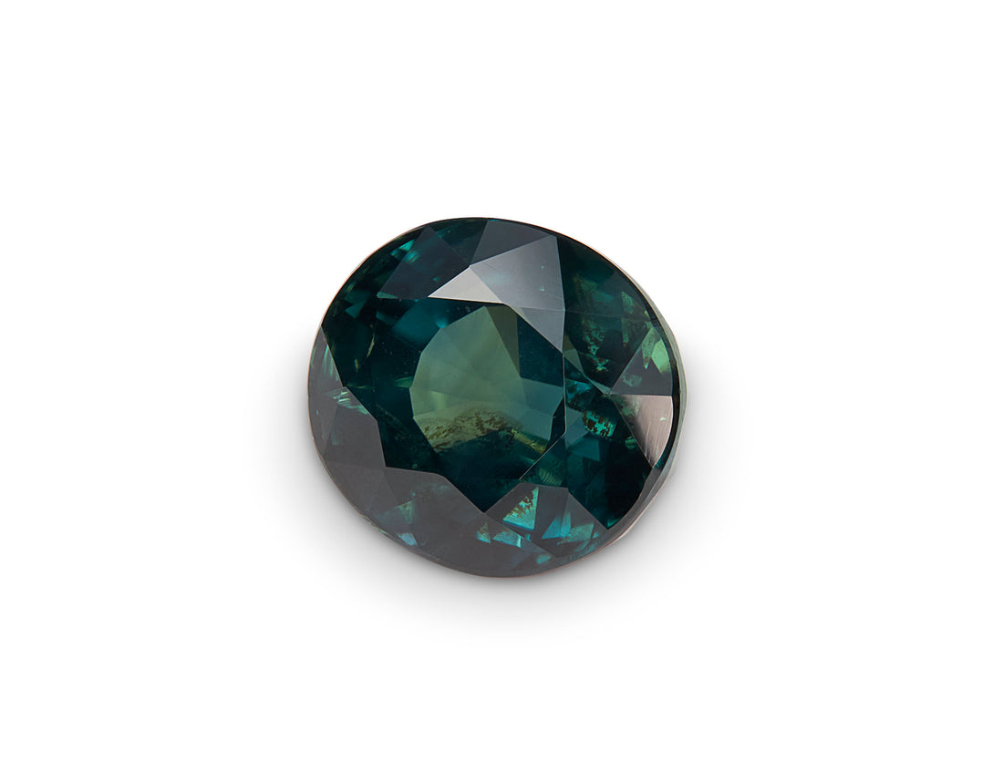 1.71ct Teal Blue Sapphire Oval Cut Madagascar Origin