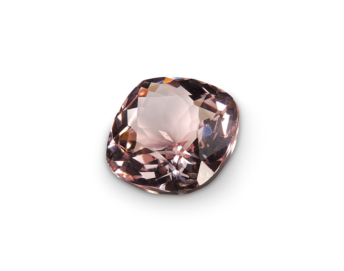 1.72ct Pink Morganite Cushion Cut Brazil Origin