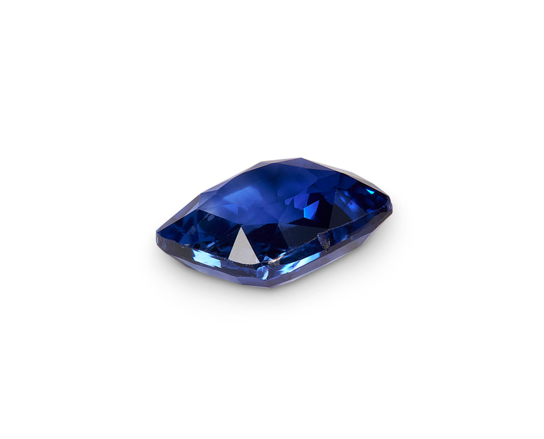 1.84ct Blue Sapphire Cushion Cut Sri Lanka Origin