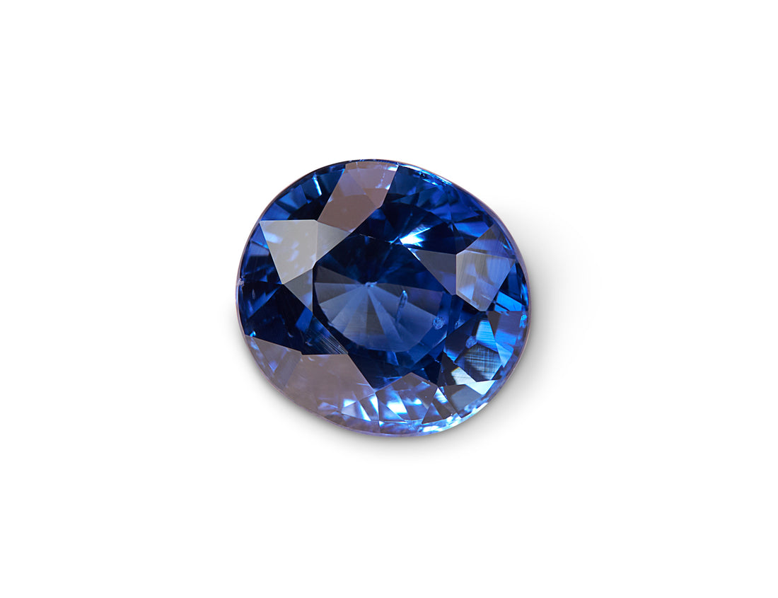 1.84ct Royal Blue Sapphire Oval Cut