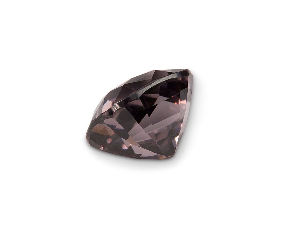 1.87ct Plum Spinel Cushion Cut Burmese Origin