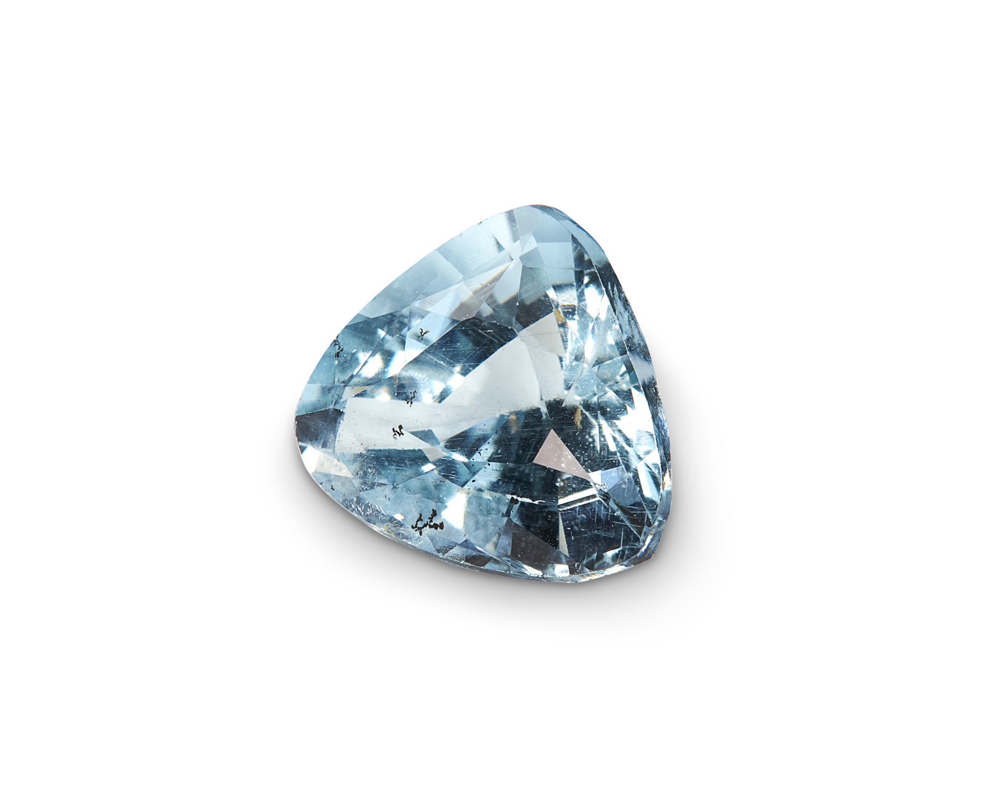 1.89ct Aquamarine Pear Cut