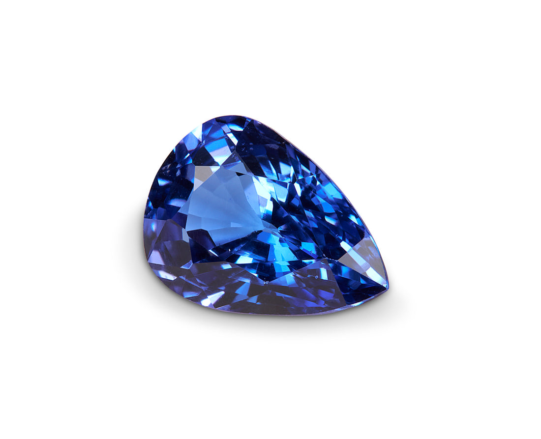 1.97ct Blue Tanzanite Pear Shape