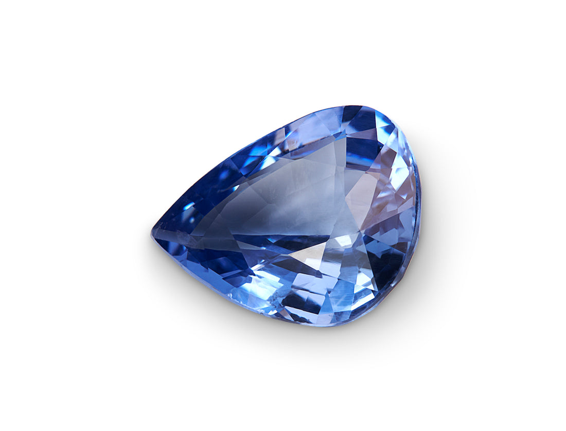 1.99ct Cornflower Blue Sapphire Pear Shape