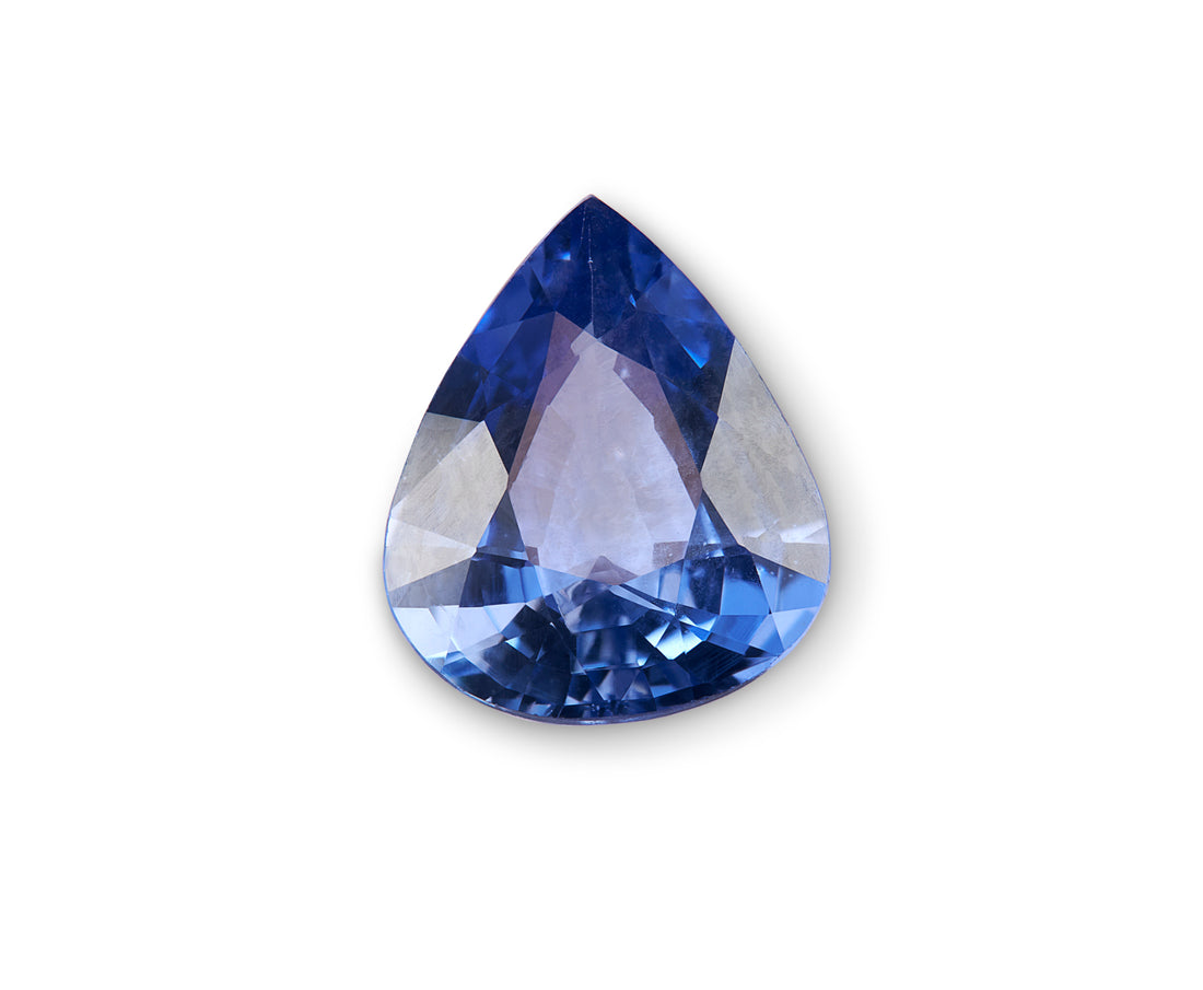 1.99ct Cornflower Blue Sapphire Pear Shape