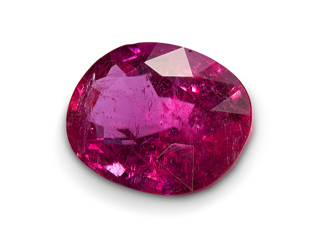 10.02ct Rubellite Tourmaline Oval Cut