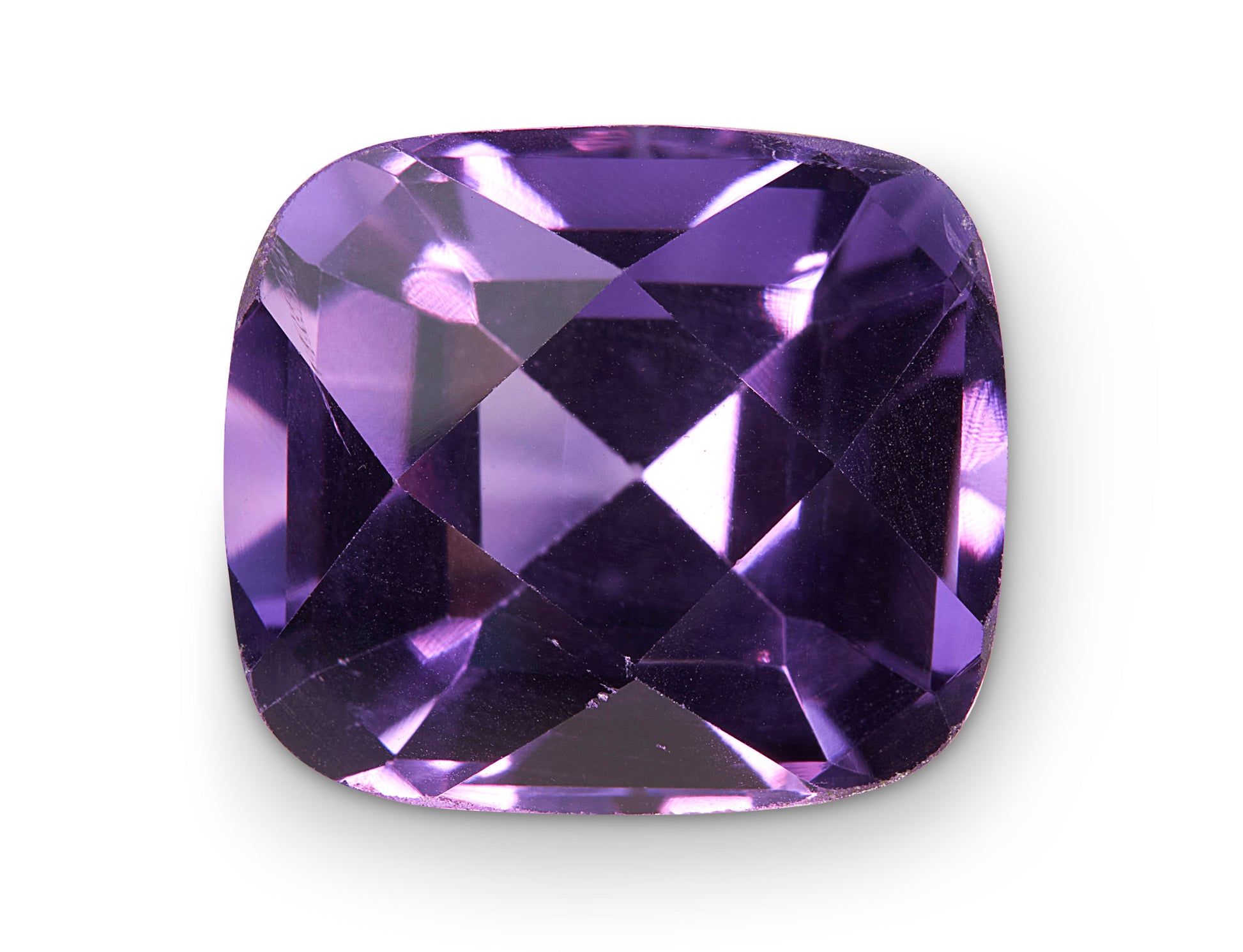 13.08ct Amethyst Quartz Cushion Cut