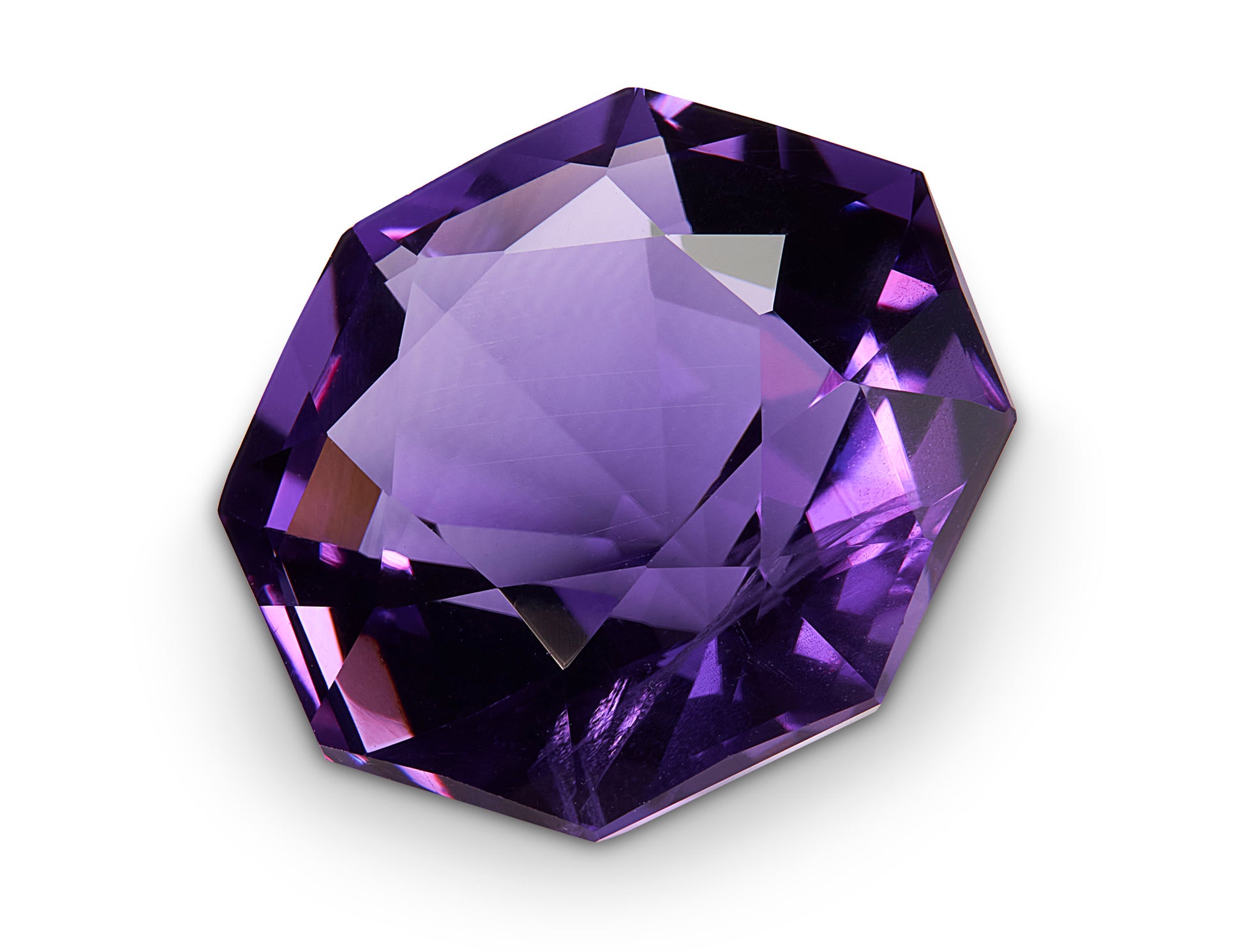 13.13ct Amethyst Octagon Cut