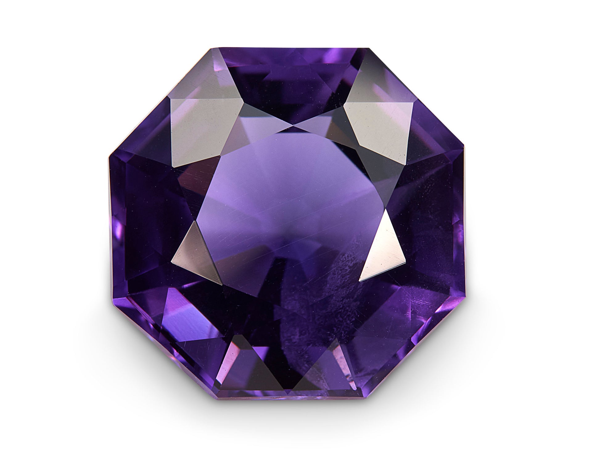 13.13ct Amethyst Octagon Cut