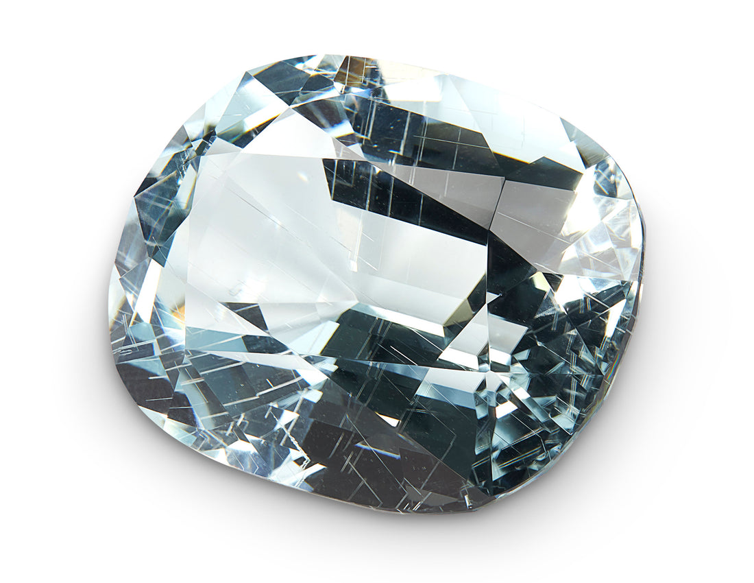 19.05ct Aquamarine Cushion Cut Nigerian Origin