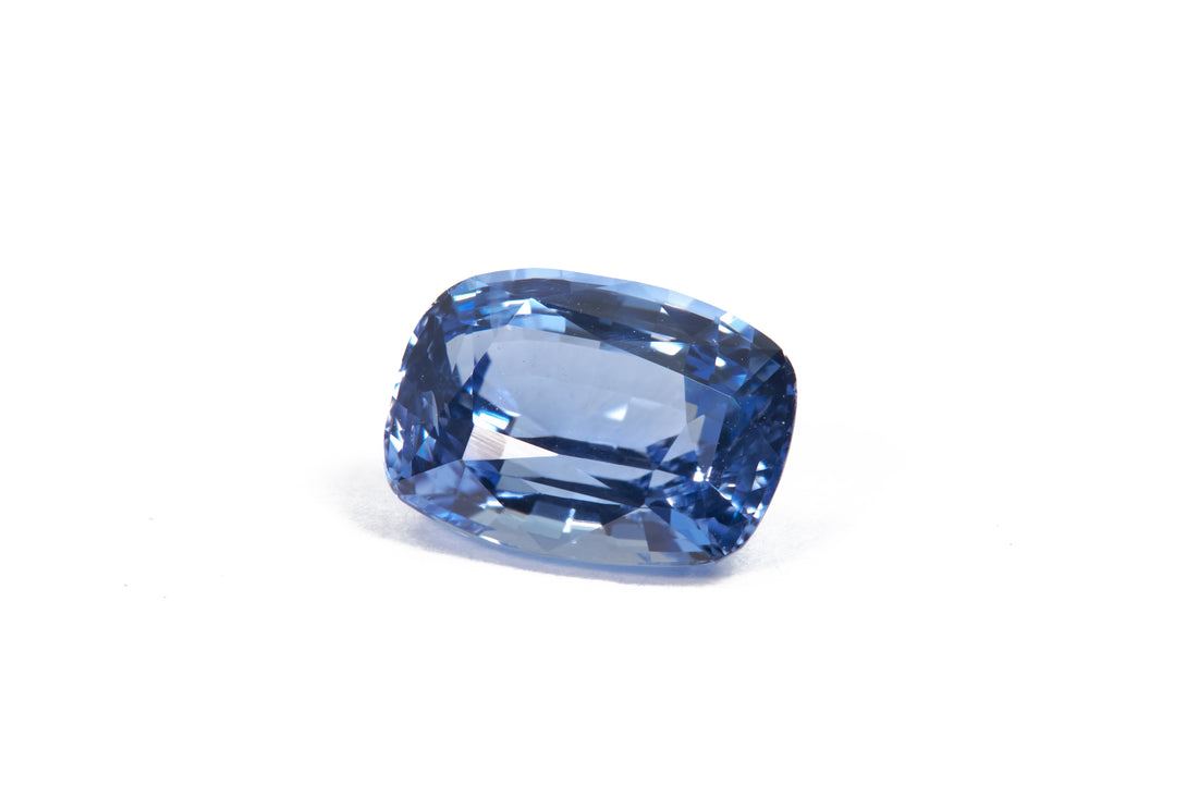 2.53ct Cornflower Blue Sapphire Cushion Cut