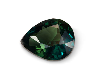 2.04ct Green Sapphire Pear Cut