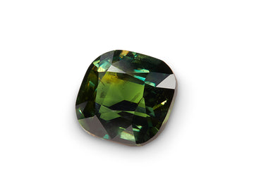 2.11ct Green Sapphire Cushion Cut