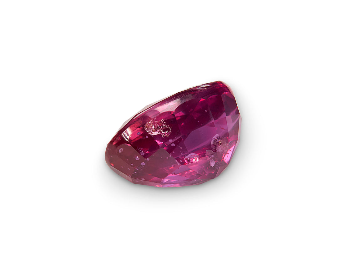 Unheated 2.12ct Ruby Oval Cut