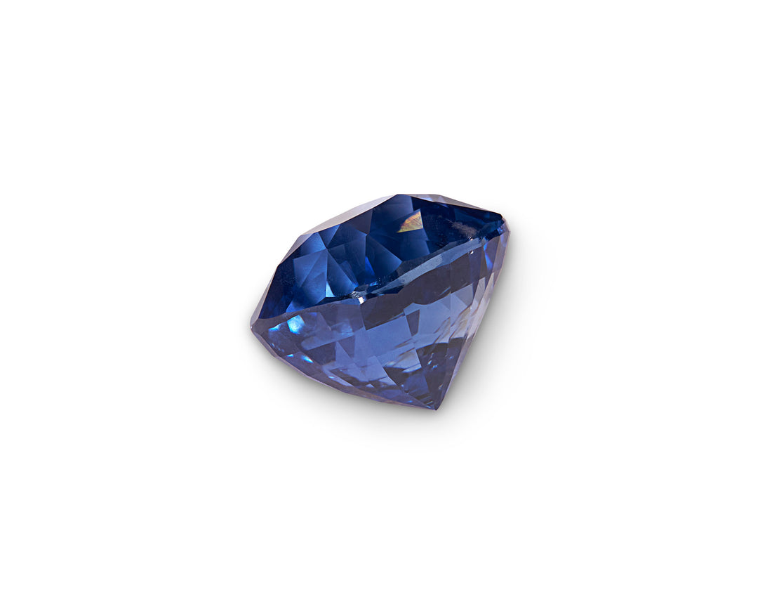 Unheated 2.13ct Cornflower Blue Sapphire Cushion Cut Sri Lanka Origin