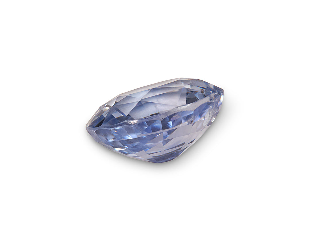 2.15ct Pastel Blue Sapphire Oval Cut