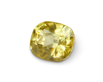 2.16ct Yellow Sapphire Cushion Cut