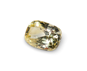 2.17ct Yellow Sapphire Cushion Cut Sri Lanka Origin