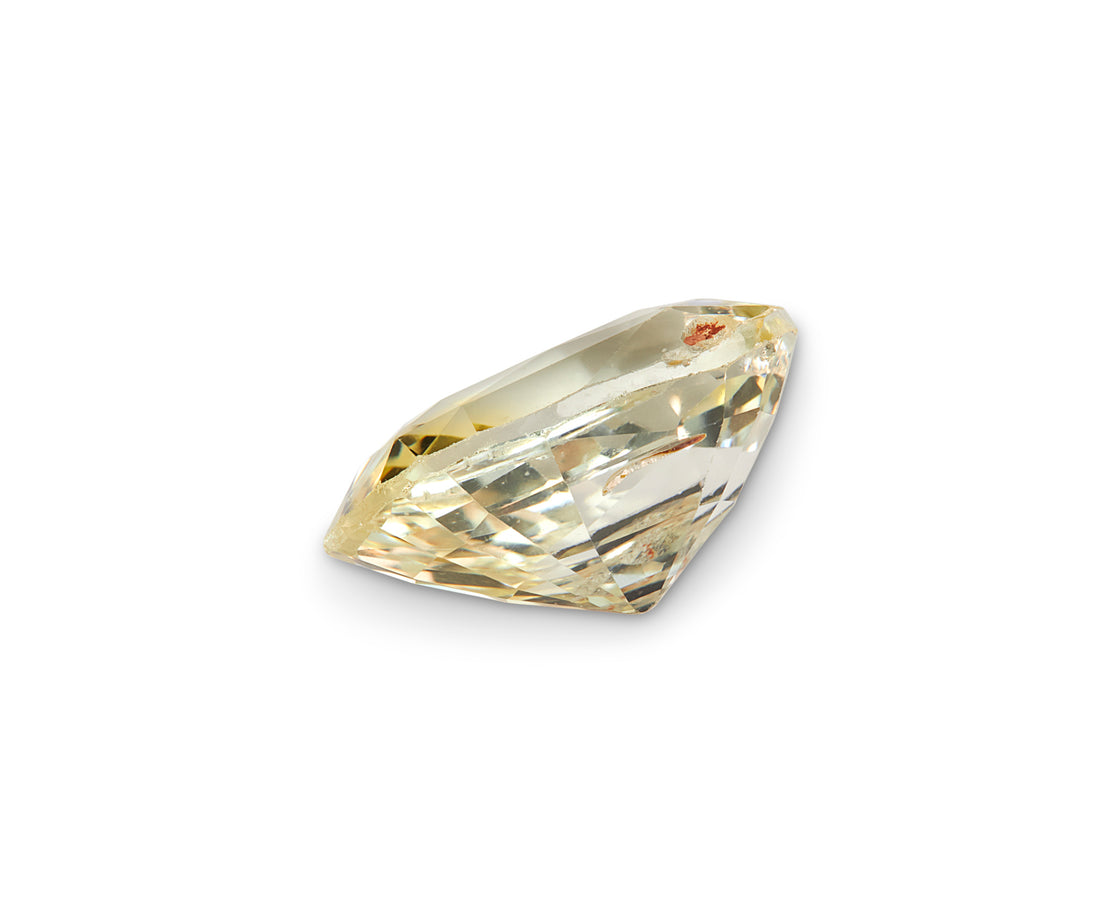 2.17ct Yellow Sapphire Cushion Cut Sri Lanka Origin