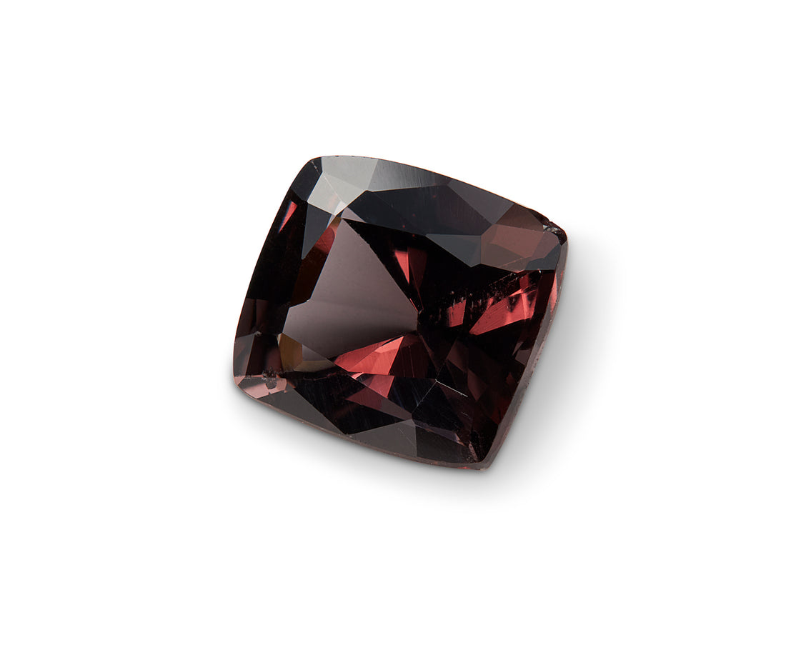 2.33ct Cinnamon Brown Spinel Cushion Cut