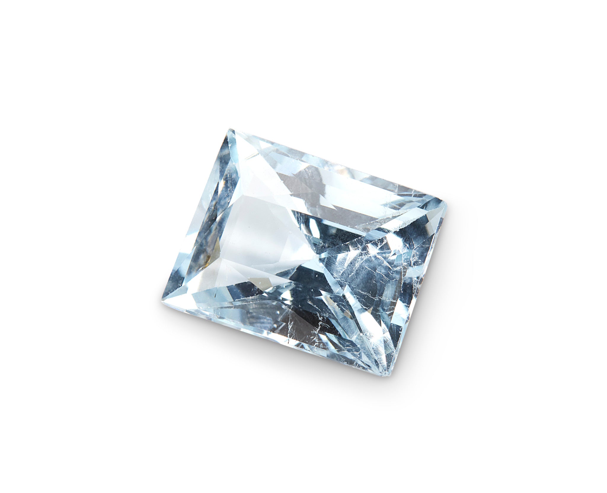 2.36ct Aquamarine Emerald Cut Brazil Origin