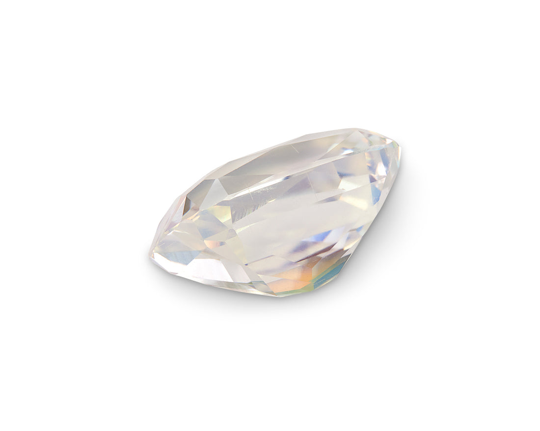 2.40ct Rainbow Moonstone Cushion Cut Madagascar Origin