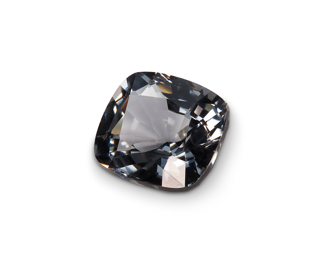 2.40ct Grey Burmese Spinel Cushion Cut